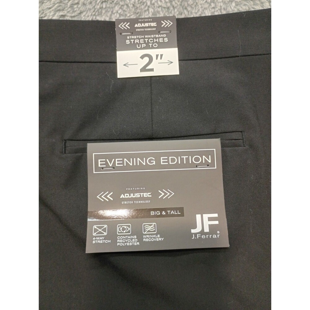 NEW J Ferrar Dress Pants Mens 52x32 Adjustec Evening Edition Stretches up to 2" - Picture 11 of 13